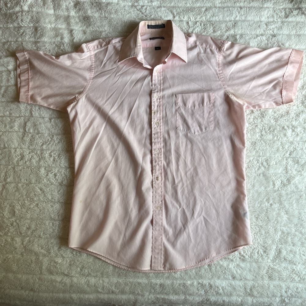 pink button up